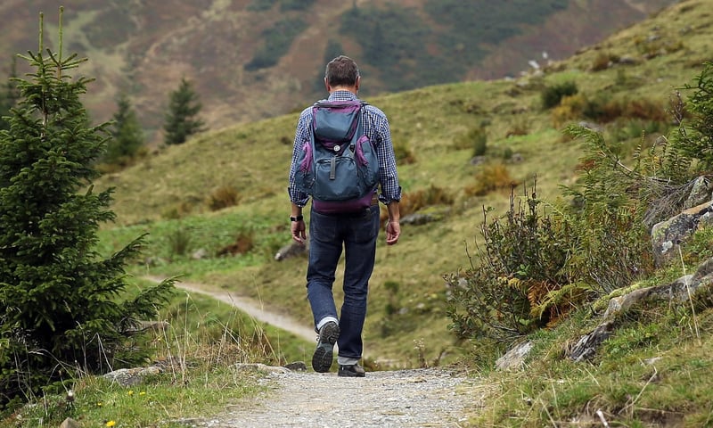 Hiking in the Dolomites